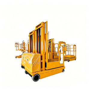 Telandor 3.5m, Certificado CE, Recolector de Pedidos Aéreo Totalmente Eléctrico TLS3-2.7/TLS3-4.5, Dirección Asistida Electrónica, Mesa de 600x700mm para - Product Image 4