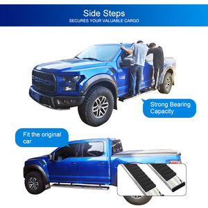 Zolionwil Steel Pickup Side Step Truck Marchepieds pour 2005-2022 Toyota Tacoma Double Cab - Product Image 3