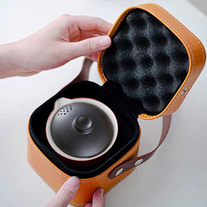 Sứ Trung Quốc Phong Cách Gongfu Tea Party Set Xách Tay Ấm Trà Và Cup Cho Nhà Gifting - Product Image 6