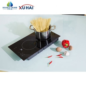 220 ~ 240V 2200W Portable double cuisinière à induction/<span class=keywords><strong>chauffage</strong></span> de cuisinière électrique/couvercles de fours intégrés - Product Image 2