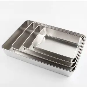 Hot Sale Custom Gastronorm Pan Stainless Steel Multifunction Fruit Food Tray