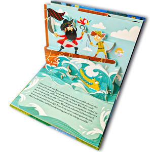 Couverture de livre souple en carton personnalisée pour bébé et enfant, livre d'histoire 3D, livres pop-up, impression pour enfants - Product Image 3