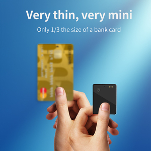 Super Mini Ultra-Thin Smart Air Tag GPS Tracker Locator <strong>Device</strong> Magnetic Charging Find My Card for Wallet IOS - Product Image 5