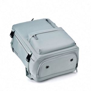 Custom Logo High Quality Large Capacity <b>Compression</b> Expandable Black Storage <b>Bag</b> Business Computer Laptop Backpack for Travel - Product Image 4