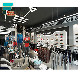 Estantes de exhibición de bebé de diseño de tienda de alta calidad personalizados para decoración de tienda de ropa tiendas de ropa exhibición de tienda de ropa - Product Image 2