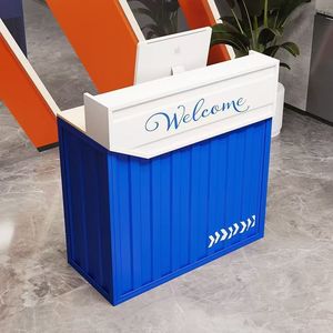 Mostrador de Caja Registradora de Hierro Forjado Estilo Industrial, Cajón para Oficina Comercial, Bares, Restaurantes, Gimnasios, Pequeños Negocios, Moderno y Creativo - Product Image 3