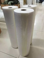 Tela de microfibra tatami personalizada de 150 cm de ancho para parches flocados, fondo de sublimación, tatami 3D en blanco para transferencia de calor.