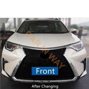 Kit de carrosserie pour <span class=keywords><strong>Rav4</strong></span>, transformation en Lexus RX, accessoires de voiture, pare-chocs avant et arrière, calandre pour <span class=keywords><strong>Toyota</strong></span> <span class=keywords><strong>Rav4</strong></span> <span class=keywords><strong>2014</strong></span> 2015 2016 - Product Image 4