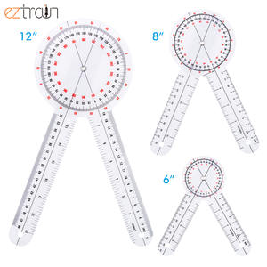 Ensemble de goniomètres 3 pièces 12 ", 8", 6 "ruban à mesurer pour le corps-thérapie physique, fitness, rapporteur, règle d'ange outil de mesure - Product Image 2