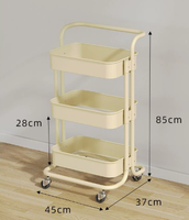 Étagère de rangement mobile pour la maison, petite, pour chambre et salon, pour le rangement et l'organisation de divers objets