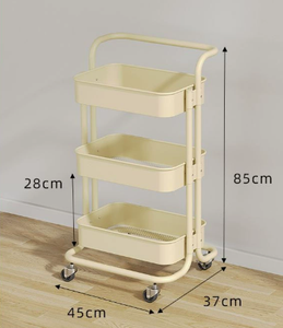 Home-use small car bedroom and living room <b>storage</b> rack mobile miscellaneous <b>storage</b> and organization rack - Product Image 5