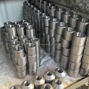 Raccord de tuyauterie haute pression en acier forgé de 3 pouces, matériau Sa105 Astm A105, demi-couplage - Product Image 1