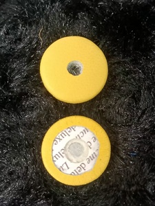 Coussinets de flûte en feutre de laine jaune en gros, coussinets de remplacement pour flûte à 16 trous fermés, accessoires de réparation d'instruments de musique - Product Image 5