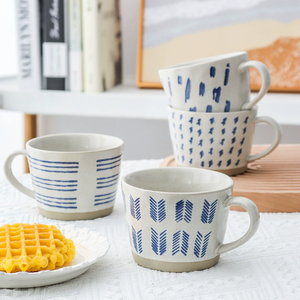 Prix compétitif, vaisselle en porcelaine de style nordique créatif européen, certifiée BSCI LFGB, sans danger pour les aliments, compatible lave-vaisselle et micro-ondes, réutilisable, avec logo - Product Image 1