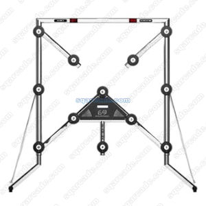 Máquina de Entrenamiento de Reacción Interactiva de Metal Estilo Batak Pro para Desafíos de Carnaval, para Centros Deportivos y Eventos en Parques Infantiles - Product Image 3