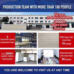 Tablero de partición de pared compuesto de sándwich aislado de hormigón de cemento de <span class=keywords><strong>fibra</strong></span> SH EPS aislado <span class=keywords><strong>para</strong></span> casa prefabricada - Product Image 6