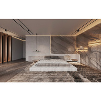 Service complet de matériaux de construction et de design d'intérieur Wabi-Sabi, luxe, chêne naturel, neutre, salon, appartement