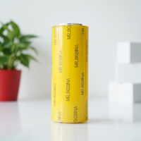 Film plastique PVC pas cher en rouleau pour l'emballage et le film rétractable