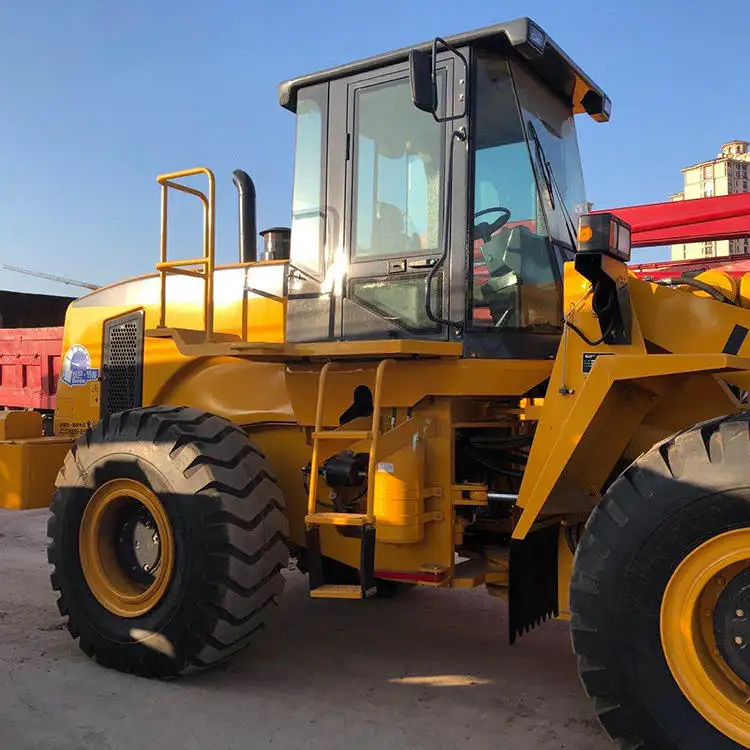 Secondhand LG958L Wheel Loader With Yellow Engine Used Wheel Loader Lg958l