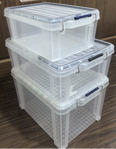 กล่องใส่ของวางซ้อนกันได้แบบจีน P20ทนทานแม่พิมพ์ฉีดมือสองทำจากพลาสติกสินค้าในครัวเรือน - Product Image 3