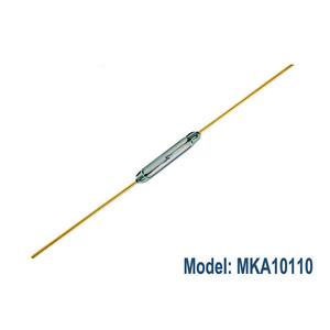 สวิตช์รีดแม่เหล็กขนาดเล็ก HKFAST MKA10110 แบบเปิดปกติ พร้อมสายเคลือบทอง - Product Image 1