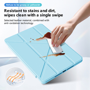 Étui de protection en alliage d'aluminium pour tablette <span class=keywords><strong>iPad</strong></span> 10,2 pouces 7e/8e/9e génération avec emplacement pour stylet et protection magnétique - Product Image 4
