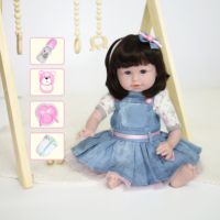 Venta al por mayor recién nacido juguete bebé muñeca molde felpa Reborn silicona muñeca para niños niño o niña