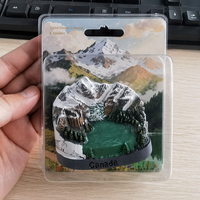Aimants de réfrigérateur 3D magnétiques en résine, style européen, souvenirs pour voyageurs, originaux et protégés par le droit d'auteur, représentant Barcelone, Italie, Japon, France, Shanghai