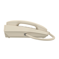 Téléphone d'hôtel Sachikoo SN-0019, montable sur bureau/mur, en plastique ABS, impression de logo personnalisée, messagerie vocale, filaire, LAN