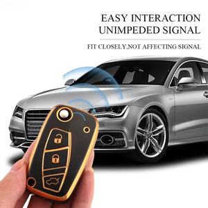 Copertura per chiave ribaltabile per auto Kuvi TPU per FIAT 500 Panda Idea Stilo Ducato Punto Bravo Grande Minibus <span class=keywords><strong>Doblo</strong></span> Protected Fob <span class=keywords><strong>accessori</strong></span> - Product Image 6