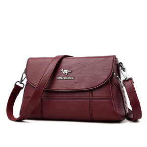 กระเป๋าถือผู้หญิงแฟชั่นใหม่ กระเป๋าสะพายข้างลำลอง กระเป๋าสะพายไหล่เดียว กระเป๋าหนัง PU คุณภาพสูง - Product Image 2