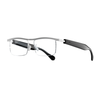 Lunettes Intelligentes de Traduction Instantanée avec Assistant IA, Contrôle Tactile, Étanchéité IPX-4, Double Caméra, Recharge Type-C, Multilingue