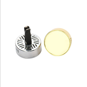 Deodorante per Auto in Metallo con Clip per Bocchetta di Ventilazione, Profumo Solido Personalizzabile, Accessori per Fragranza Interna Auto a Lunga Durata - Product Image 1