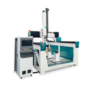 Çok Fonksiyonlu Ahşap Köpük Eps Heykel Heykelçilik Frezeleme <span class=keywords><strong>Cnc</strong></span> Makinesi Salınımlı Kafa Döner Eksenli 5X Ahşap İçin <span class=keywords><strong>Cnc</strong></span> Makinesi - Product Image 6