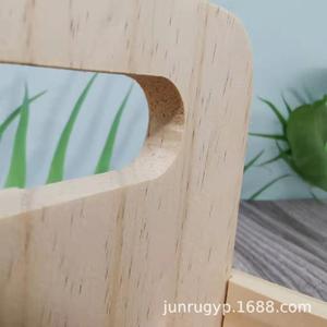 Caja de madera para aceites esenciales, caja de almacenamiento portátil con 20 + 1 compartimentos para cuidado personal, forma rectangular de madera de pino, personalizable - Product Image 4