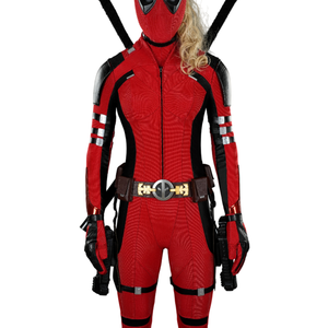 Traje <span class=keywords><strong>de</strong></span> Lady Dead Pool Personalizado y Económico - Product Image 5