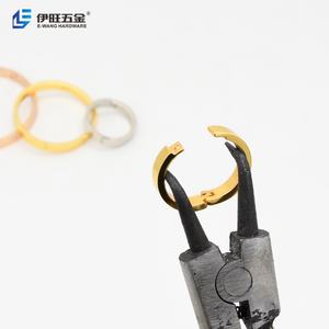 YIWANG Factory Gold Metal Loose Leaf Book Binding Rings for <b>Notebook</b> - Product Image 4