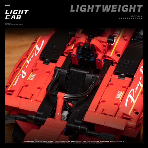 ชุดของเล่นตัวต่อรถยนต์ Farrary <span class=keywords><strong>F1</strong></span> ABS รุ่น 1/8 จำนวน 1262 ชิ้น แบบตั้งโชว์ (มีรุ่นไดนามิกอัปเกรดให้เลือก) - Product Image 3