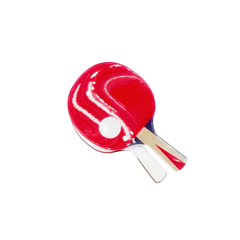 1 raquette de tennis de table