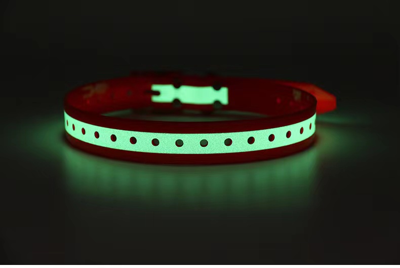 GPS Positioning Leather Pet Collar Leashes TPU Personalized