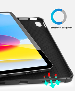 Étui pour iPad 11e génération avec support pour stylet, étui de protection intelligent en cuir PU avec fonction support pour tablette <span class=keywords><strong>Apple</strong></span> iPad 11 pouces A16 - Product Image 3