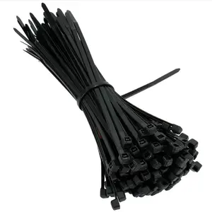 9*500MM Cable Ties Black/White Plastic Zip Ties Heavy Duty Nylon CABLE TIES
