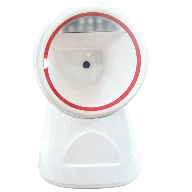 Most Popular Portable 1D & 2D QR Code Reader Omnidirectional Barcode Scanner White or Black Color with USB Interface in Stock
