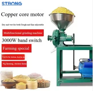 Çift amaçlı ultra ince ıslak kuru taşlama değirmeni küçük ev ticari tahıl freze makinesi gıda işleme - Product Image 3