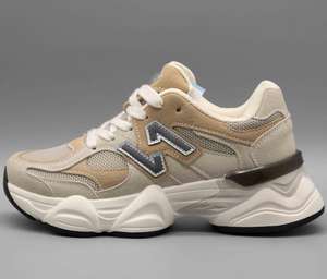 Chaussures de course en maille respirante de luxe 9060 de haute qualité, design 2025, nouvelle collection, style rétro, chaussures décontractées pour hommes et femmes - Product Image 4