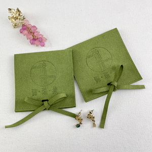 Bolsa y Caja de Embalaje para Joyería, Personalizadas con Impresión, de Microfibra, para Collares, las Más Populares en Exhibición de Joyería - Product Image 3