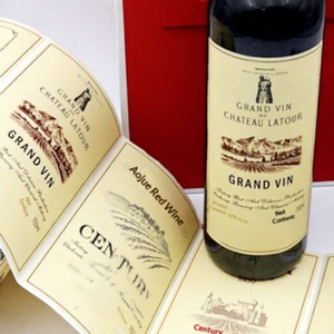 <span class=keywords><strong>Étiquette</strong></span>s personnalisées pour boissons et vins, autocollants en <span class=keywords><strong>papier</strong></span> <span class=keywords><strong>kraft</strong></span> gaufré avec estampage à chaud, autocollants adhésifs pour emballage de vin rouge, autocollants avec logo - Product Image 5