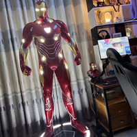 Décoration de jardin, hôtel, Avengers Marvel, statue en résine, figurine de collection, modèle de jouet