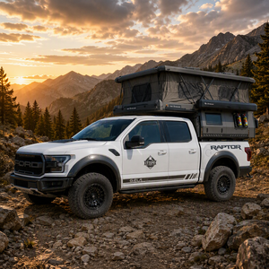 Mini-camping-car QC Overland pour pick-up, camping familial 4 personnes, normes australiennes, camping-car coulissant, remorque de tourisme - Product Image 1