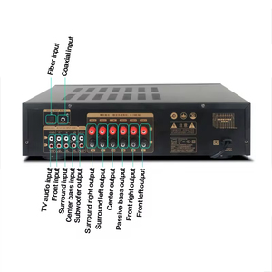 Kyyslb 900W Công Suất Cao Nhà Âm Thanh <span class=keywords><strong>5.1</strong></span> Khuếch Đại Karaoke Loa Siêu Trầm Blueteeth Chuyên Nghiệp Thiết Bị Âm Thanh/Bộ Khuếch Đại/Loa - Product Image 5